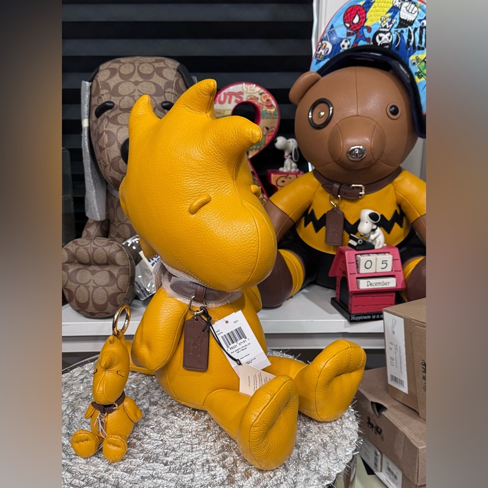 COACH X PEANUTS EXCLUSIVE WOODSTOCK BUNDLE BRAND NEW ULTRA RARE 100% AUTHENTIC